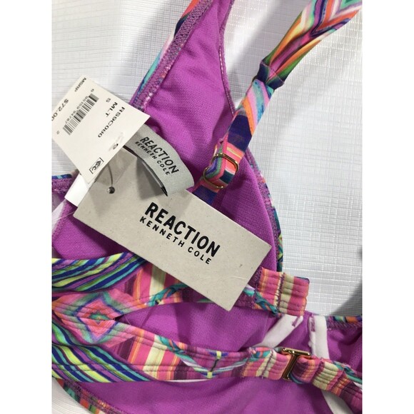 KENNETH COLE REACTION Floral Swim Top Size Small - Picture 4 of 5